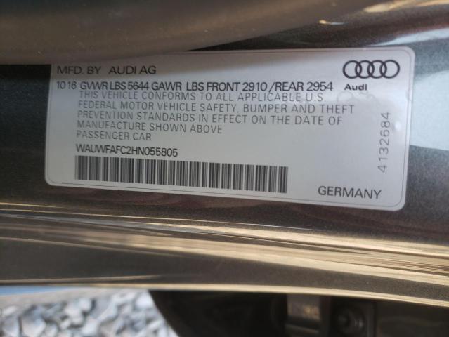 Photo 9 VIN: WAUWFAFC2HN055805 - AUDI S7 SPORTBACK 