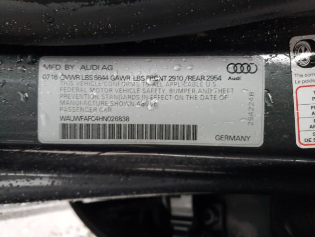 Photo 11 VIN: WAUWFAFC4HN026838 - AUDI S7 PREMIUM 