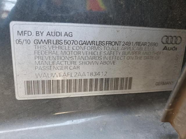 Photo 11 VIN: WAUWFAFL2AA183412 - AUDI A4 PREMIUM 