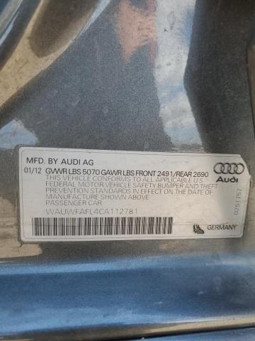 Photo 12 VIN: WAUWFAFL4CA112781 - AUDI A4 PREMIUM 