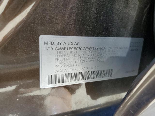 Photo 11 VIN: WAUWFAFL6BA071827 - AUDI A4 