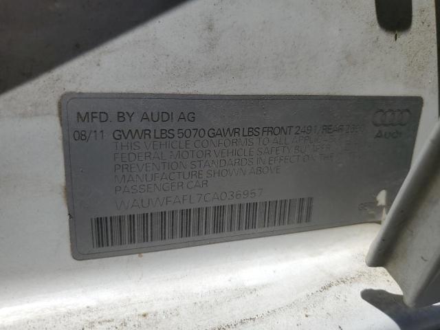 Photo 11 VIN: WAUWFAFL7CA036957 - AUDI A4 PREMIUM 