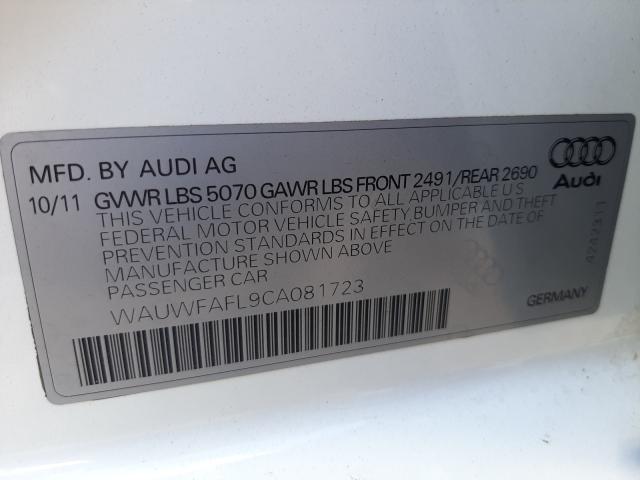 Photo 9 VIN: WAUWFAFL9CA081723 - AUDI A4 PREMIUM 