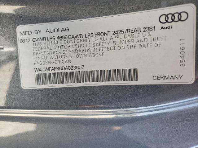 Photo 11 VIN: WAUWFAFR6DA023607 - AUDI A5 