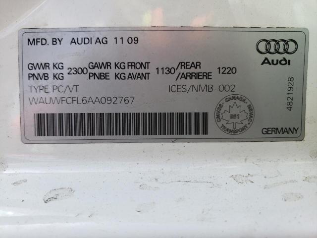 Photo 11 VIN: WAUWFCFL6AA092767 - AUDI A4 