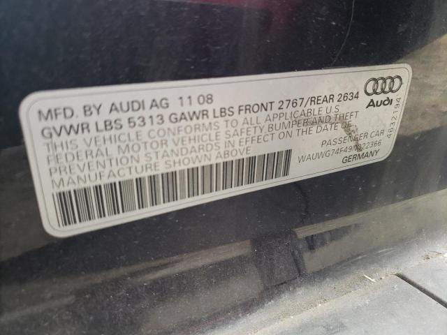 Photo 12 VIN: WAUWG74F49N022366 - AUDI A6 