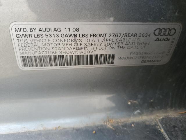 Photo 12 VIN: WAUWG74F89N023312 - AUDI A6 