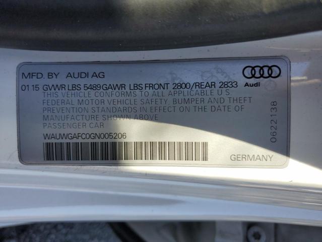 Photo 11 VIN: WAUWGAFC0GN005206 - AUDI A7 