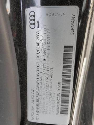 Photo 12 VIN: WAUWGAFC1EN100290 - AUDI A7 PREMIUM 