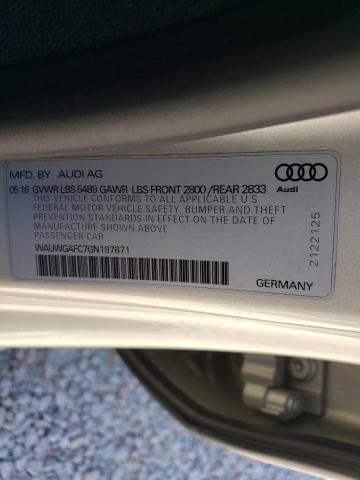 Photo 9 VIN: WAUWGAFC7GN197871 - AUDI A7 PREMIUM 