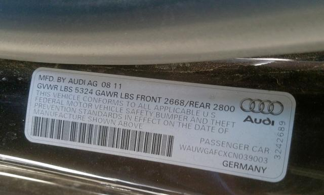 Photo 9 VIN: WAUWGAFCXCN039003 - AUDI A7 