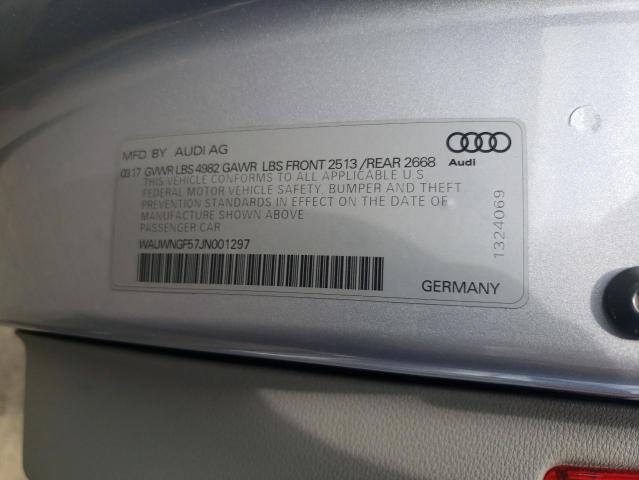 Photo 11 VIN: WAUWNGF57JN001297 - AUDI A5 PREMIUM 