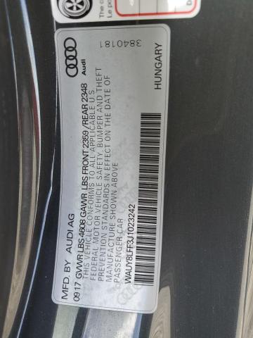 Photo 9 VIN: WAUY8LFF3J1023242 - AUDI A3 PREMIUM 