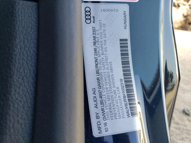 Photo 11 VIN: WAUY8LFF8H1032318 - AUDI A3 PREMIUM 