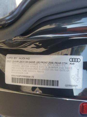 Photo 11 VIN: WAUYAGF53MN004173 - AUDI A5 PRESTIG 