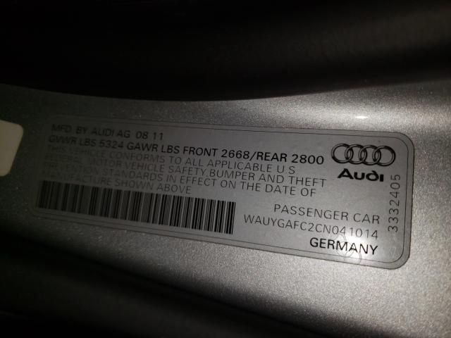 Photo 9 VIN: WAUYGAFC2CN041014 - AUDI A7 PREMIUM 