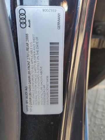 Photo 11 VIN: WAUYGAFC3DN075836 - AUDI A7 