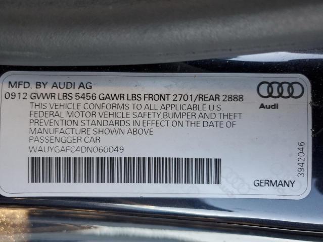 Photo 13 VIN: WAUYGAFC4DN060049 - AUDI A7 PREMIUM 