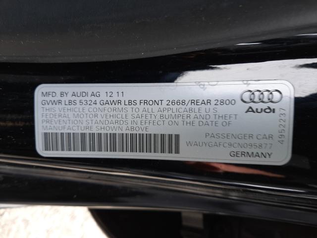 Photo 9 VIN: WAUYGAFC9CN095877 - AUDI A7 PREMIUM 