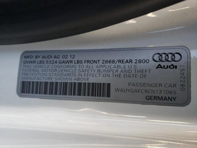 Photo 9 VIN: WAUYGAFC9CN131065 - AUDI A7 PREMIUM 