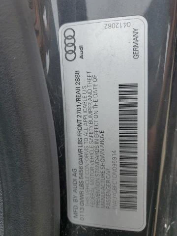 Photo 12 VIN: WAUYGBFC1DN095914 - AUDI A7 PREMIUM 