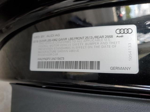 Photo 9 VIN: WAUYNGF51JN015673 - AUDI A5 PREMIUM 