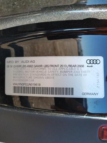 Photo 12 VIN: WAUYNGF52JN019618 - AUDI A5 PREMIUM 