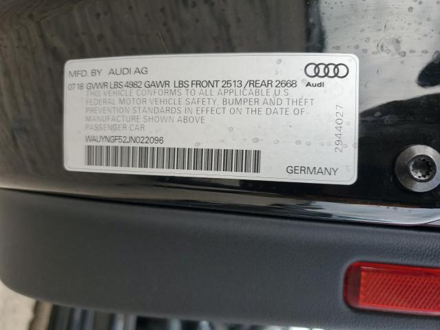 Photo 12 VIN: WAUYNGF52JN022096 - AUDI A5 PREMIUM 