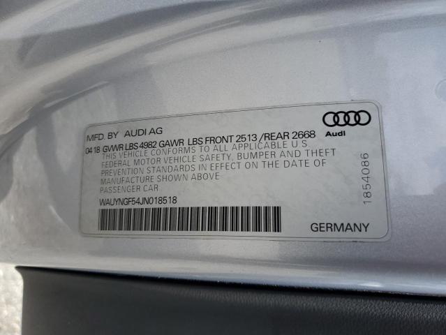 Photo 11 VIN: WAUYNGF54JN018518 - AUDI A5 PREMIUM 