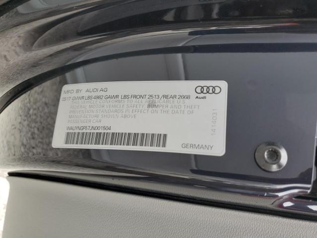 Photo 9 VIN: WAUYNGF57JN001504 - AUDI A5 PREMIUM 