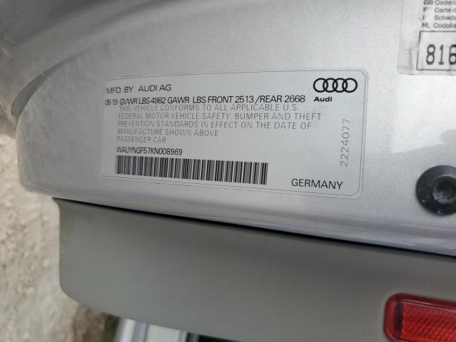 Photo 12 VIN: WAUYNGF57KN008969 - AUDI A5 PREMIUM 