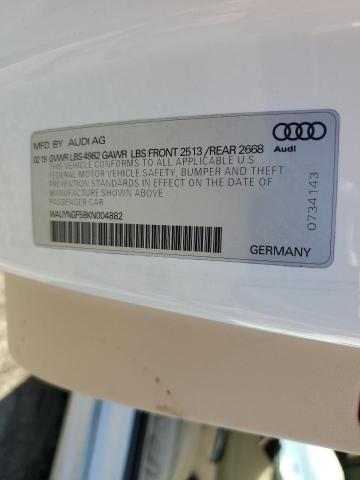 Photo 11 VIN: WAUYNGF58KN004882 - AUDI A5 PREMIUM 