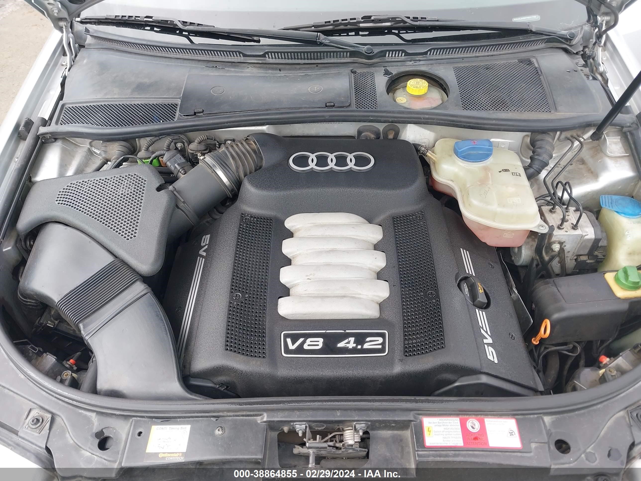 Photo 9 VIN: WAUZL54BXYN001708 - AUDI A6 