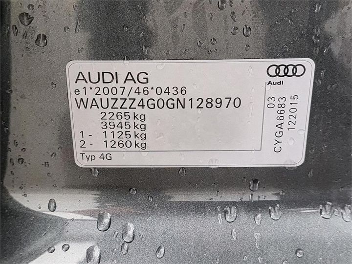 Photo 6 VIN: WAUZZZ4G0GN128970 - AUDI A6 