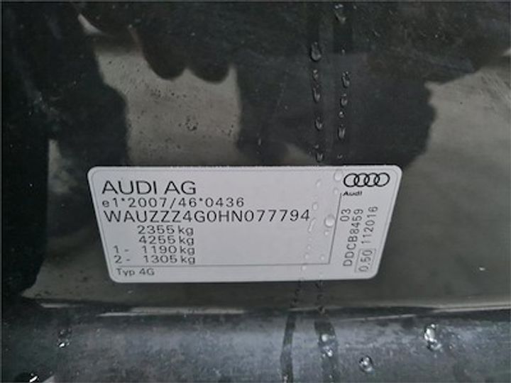 Photo 11 VIN: WAUZZZ4G0HN077794 - AUDI A6 AVANT DIESEL - 2015 