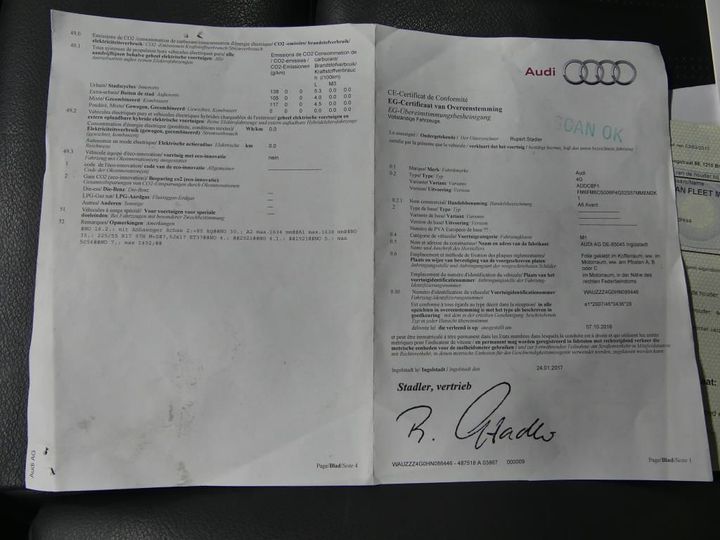 Photo 14 VIN: WAUZZZ4G0HN086446 - AUDI A6 AVANT 