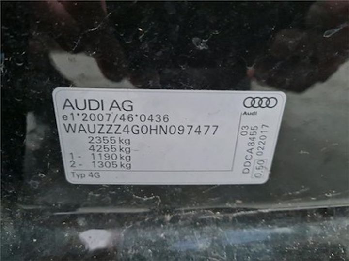 Photo 11 VIN: WAUZZZ4G0HN097477 - AUDI A6 AVANT DIESEL - 2015 