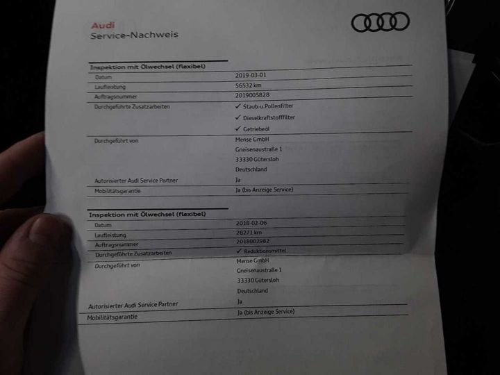 Photo 31 VIN: WAUZZZ4G0HN116030 - AUDI A6 AVANT 2.0 TDI 