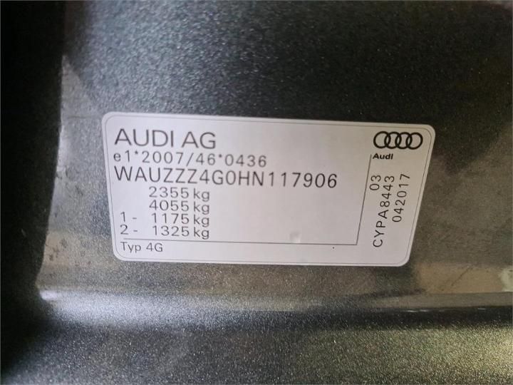 Photo 5 VIN: WAUZZZ4G0HN117906 - AUDI A6 AVANT 