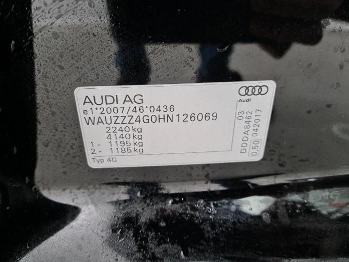 Photo 9 VIN: WAUZZZ4G0HN126069 - AUDI A6 