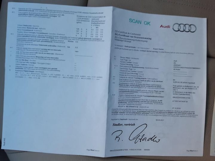 Photo 14 VIN: WAUZZZ4G0HN127559 - AUDI A6 AVANT 