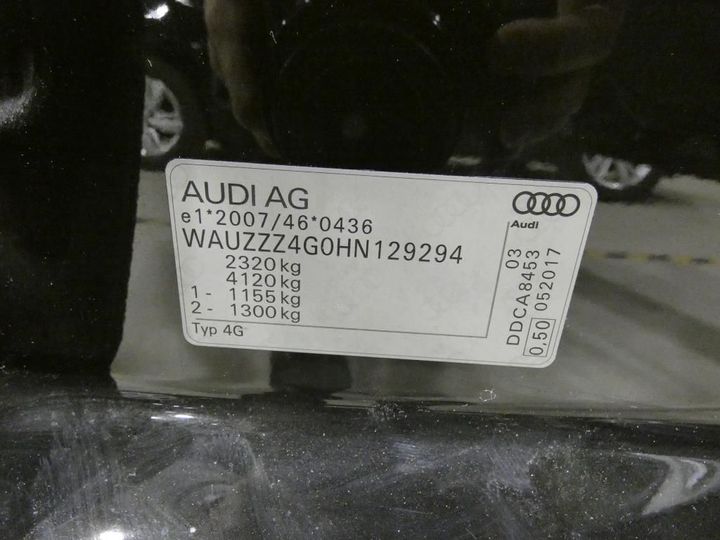 Photo 4 VIN: WAUZZZ4G0HN129294 - AUDI A6 AVANT 