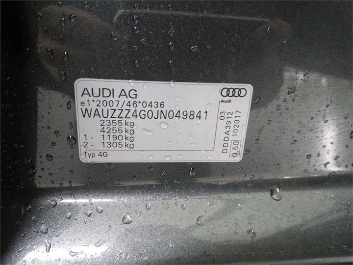 Photo 14 VIN: WAUZZZ4G0JN049841 - AUDI A6 AVANT 