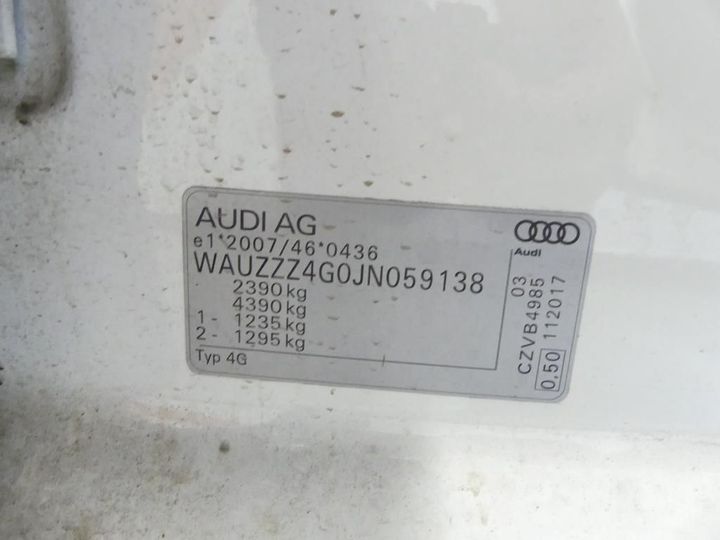 Photo 2 VIN: WAUZZZ4G0JN059138 - AUDI A6 AVANT 