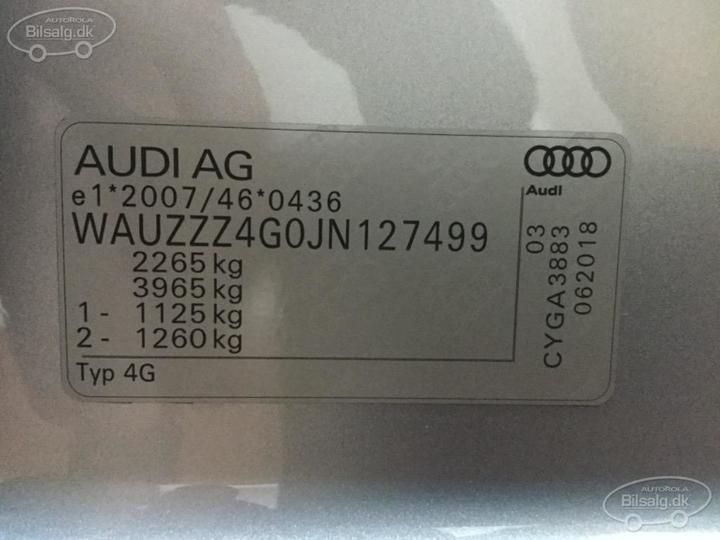 Photo 5 VIN: WAUZZZ4G0JN127499 - AUDI A6 AVANT 