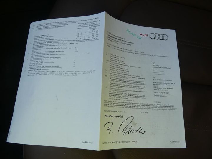 Photo 12 VIN: WAUZZZ4G1GN164327 - AUDI A6 AVANT 