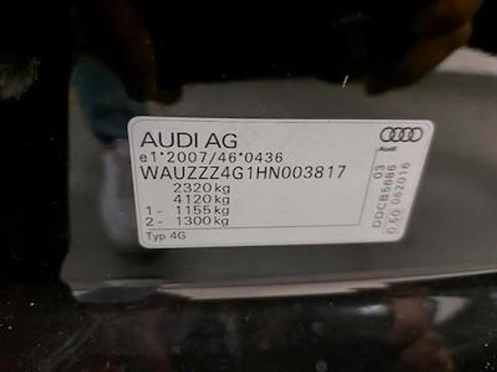 Photo 12 VIN: WAUZZZ4G1HN003817 - AUDI A6 AVANT DIESEL - 2015 