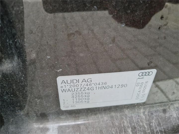 Photo 4 VIN: WAUZZZ4G1HN041290 - AUDI A6 