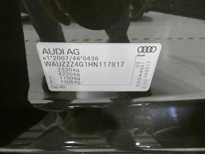 Photo 4 VIN: WAUZZZ4G1HN117817 - AUDI A6 AVANT 