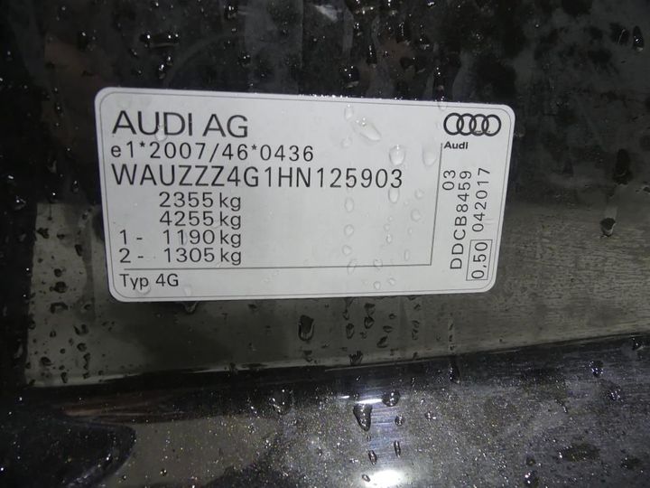 Photo 3 VIN: WAUZZZ4G1HN125903 - AUDI A6 AVANT 